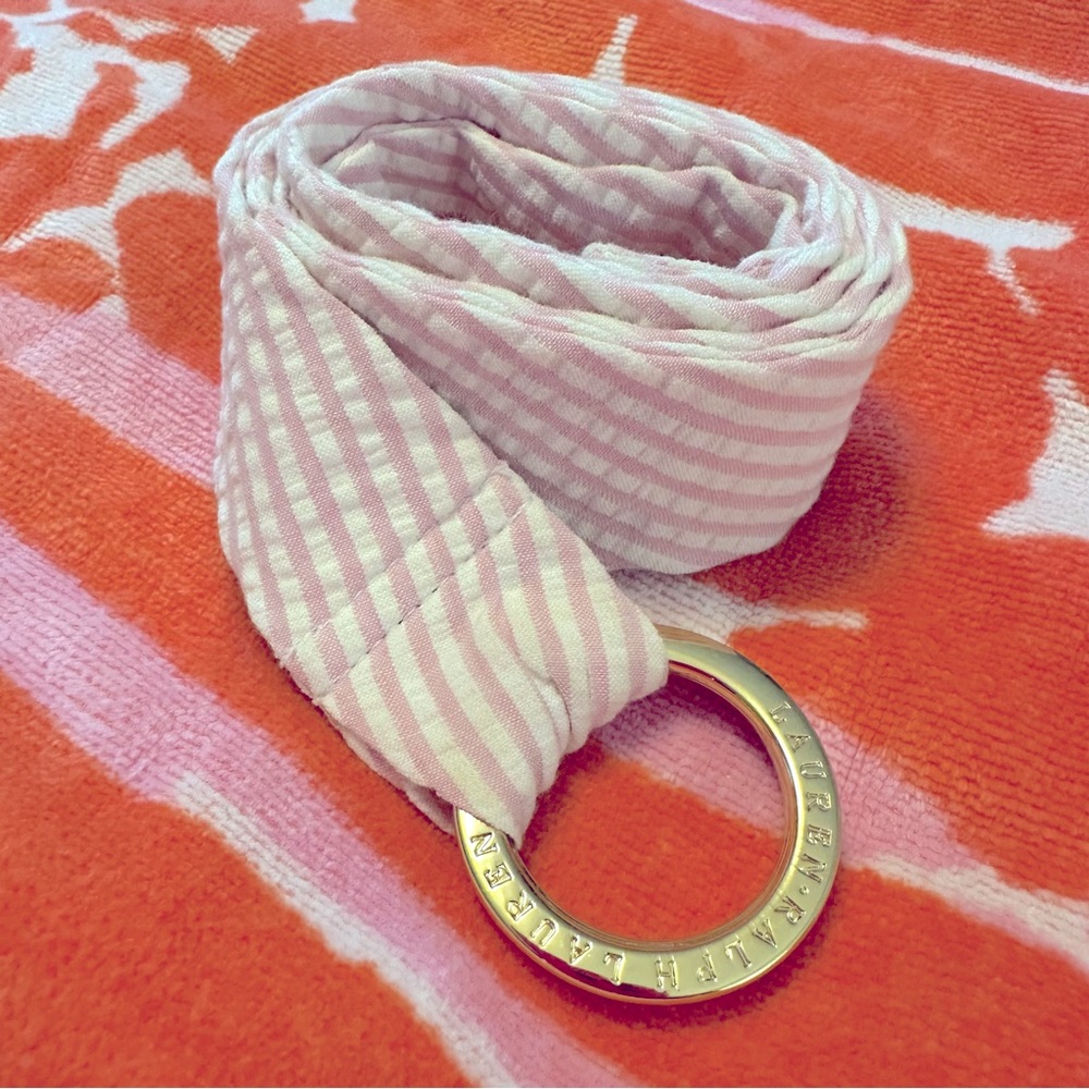 Ralph Lauren Seersucker belt